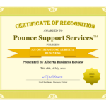 Certificate of Recognition 2021